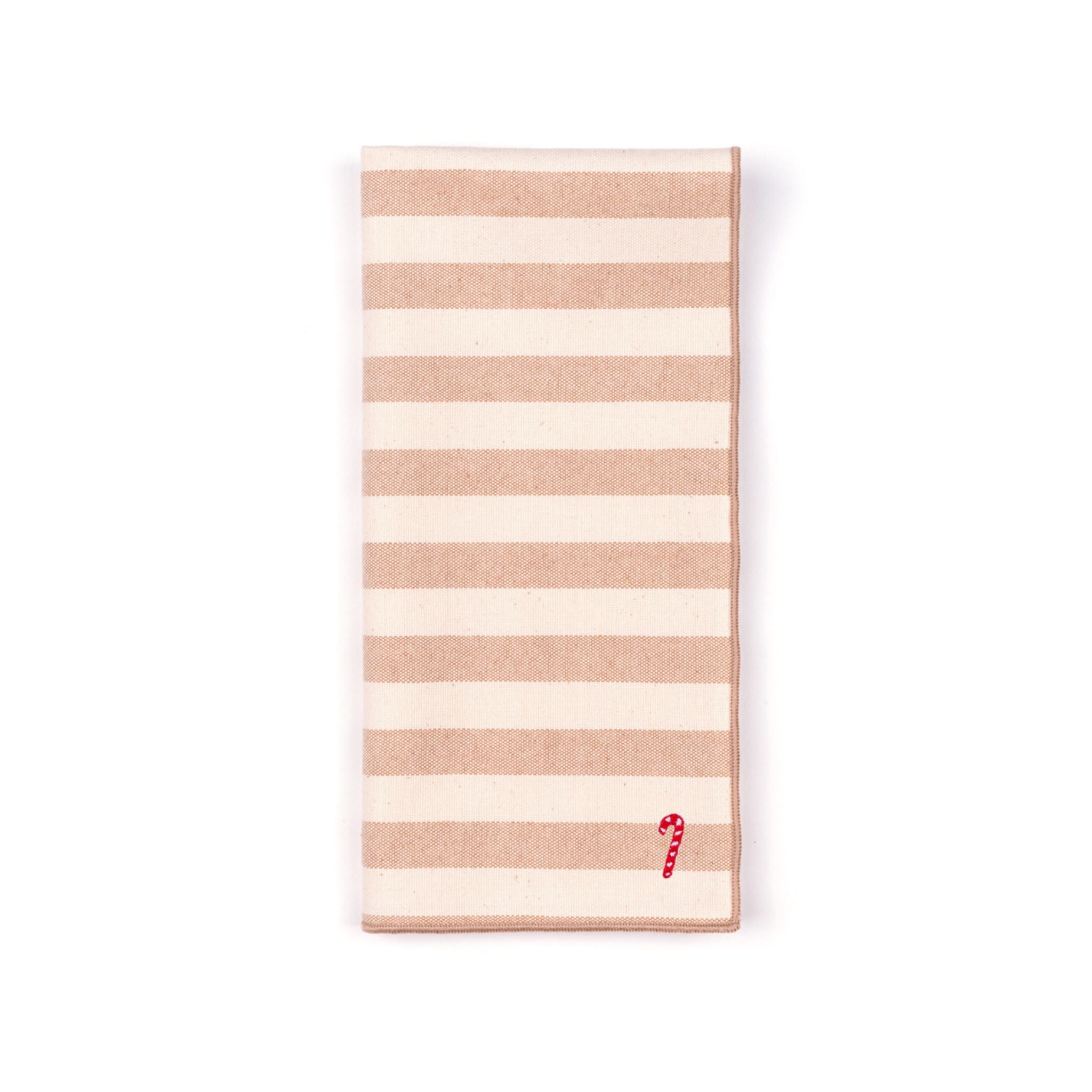 Servilletas Barra con pequeños bordados navideños