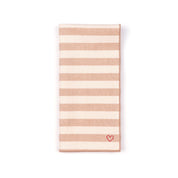 Servilletas Barra con bordado de corazón