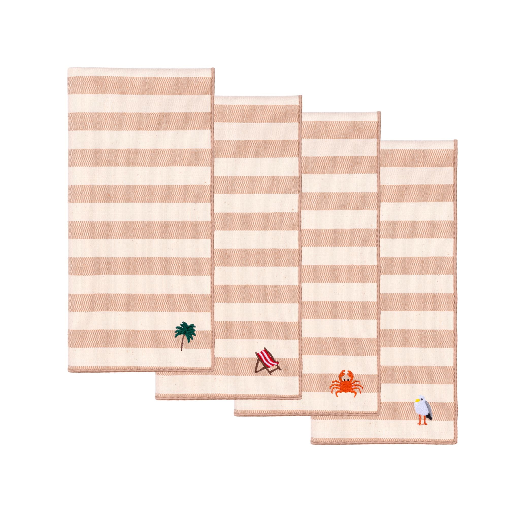 Barra Napkins with summer embroidery - Torres Novas