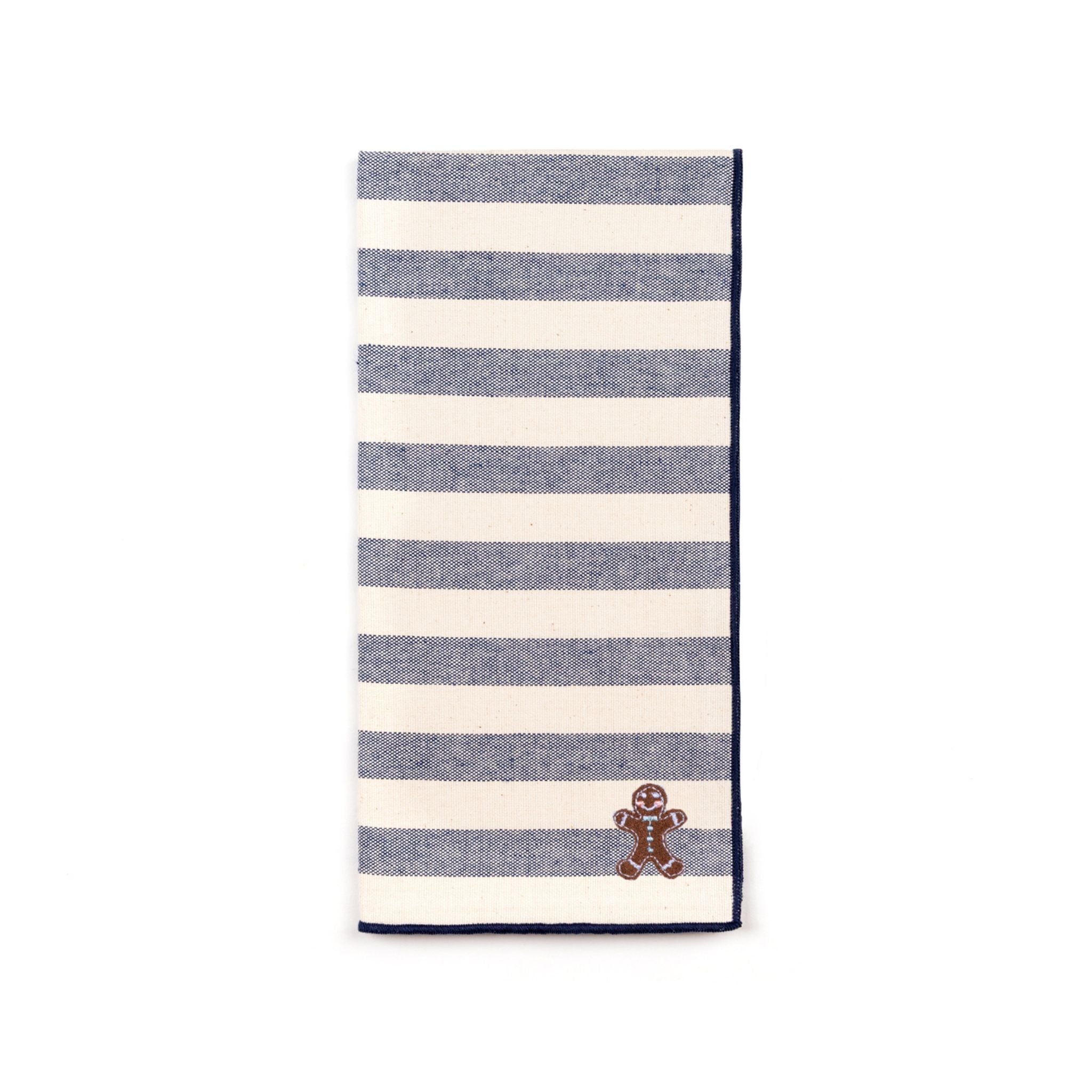 Servilletas Barra con pequeños bordados navideños