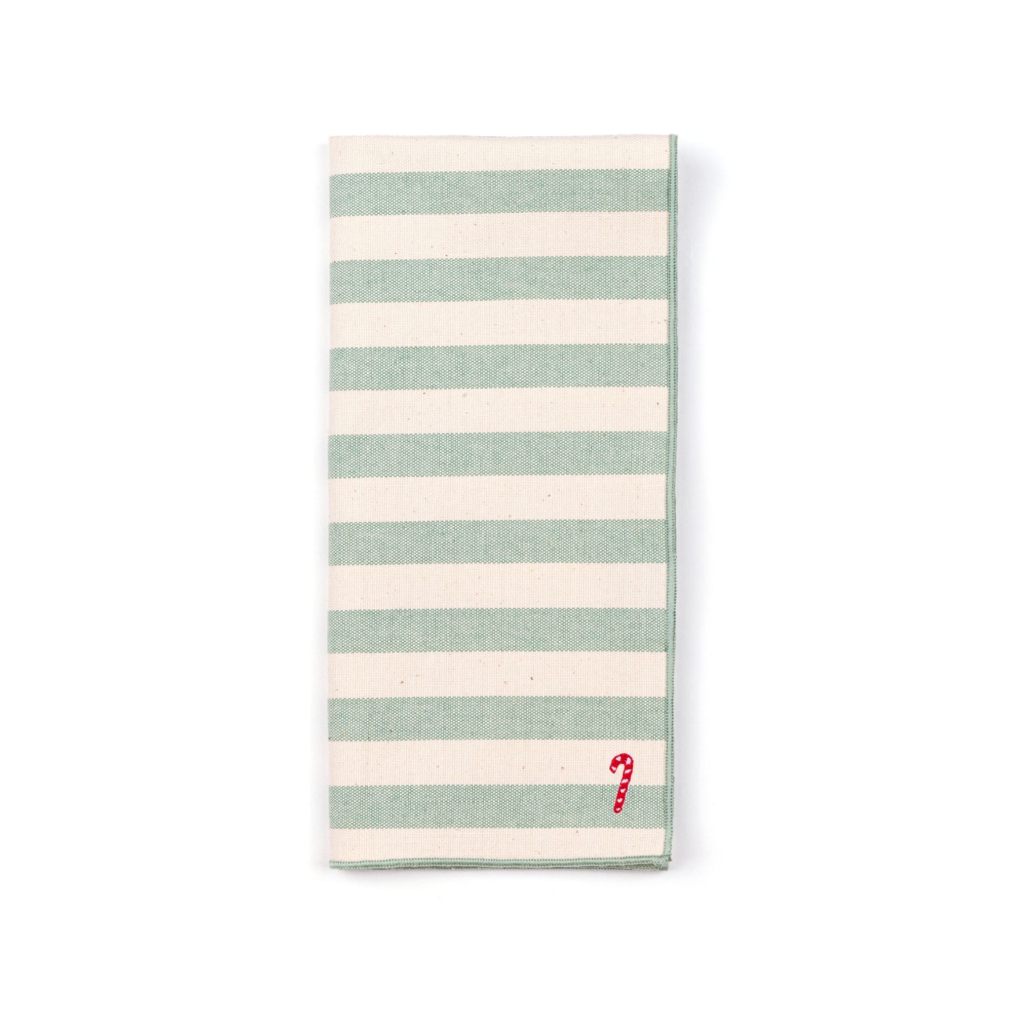 Servilletas Barra con pequeños bordados navideños