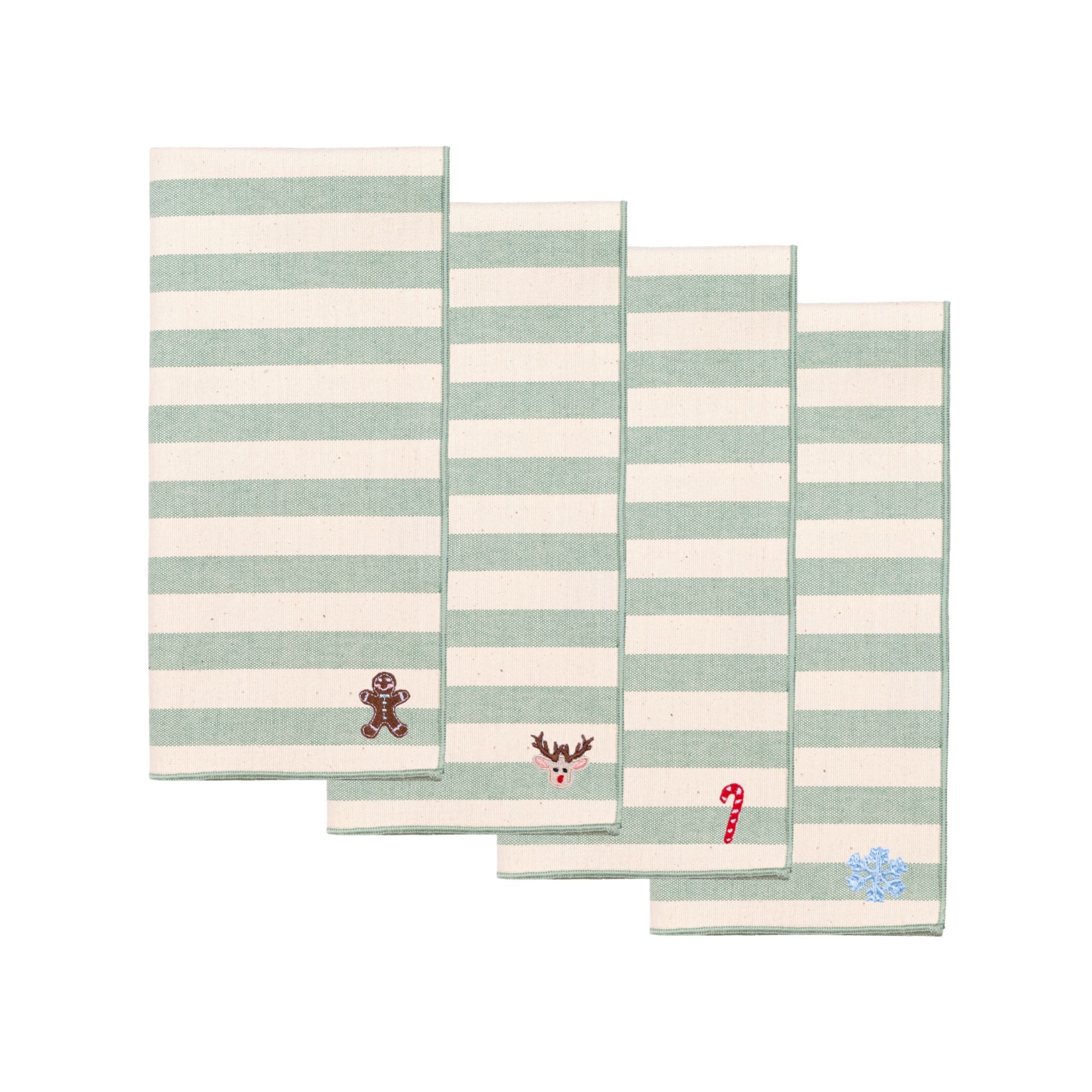 Barra napkins with small christmas embroidery - Torres Novas