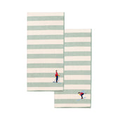 Barra napkin with retro sportsmen - Torres Novas