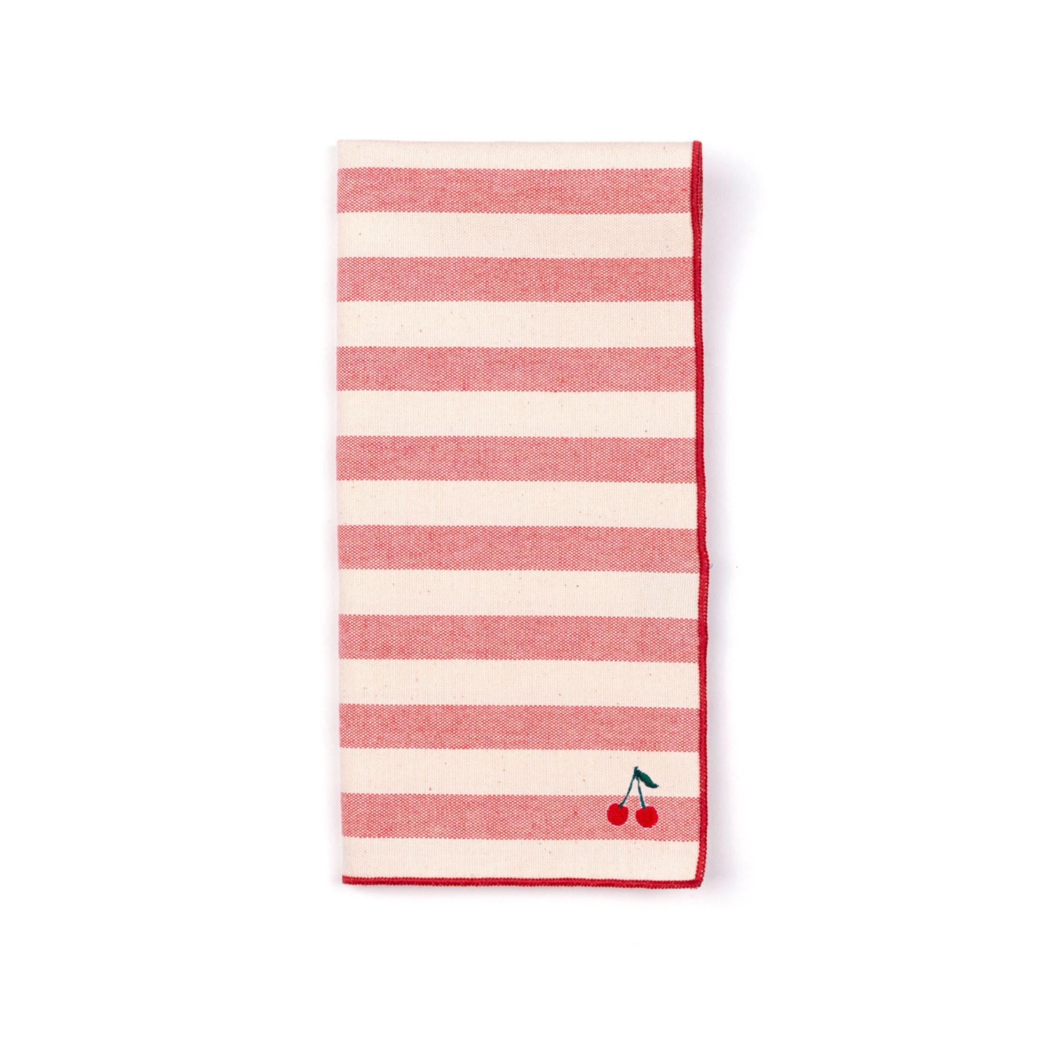 Servilletas Barra con bordados de fruta
