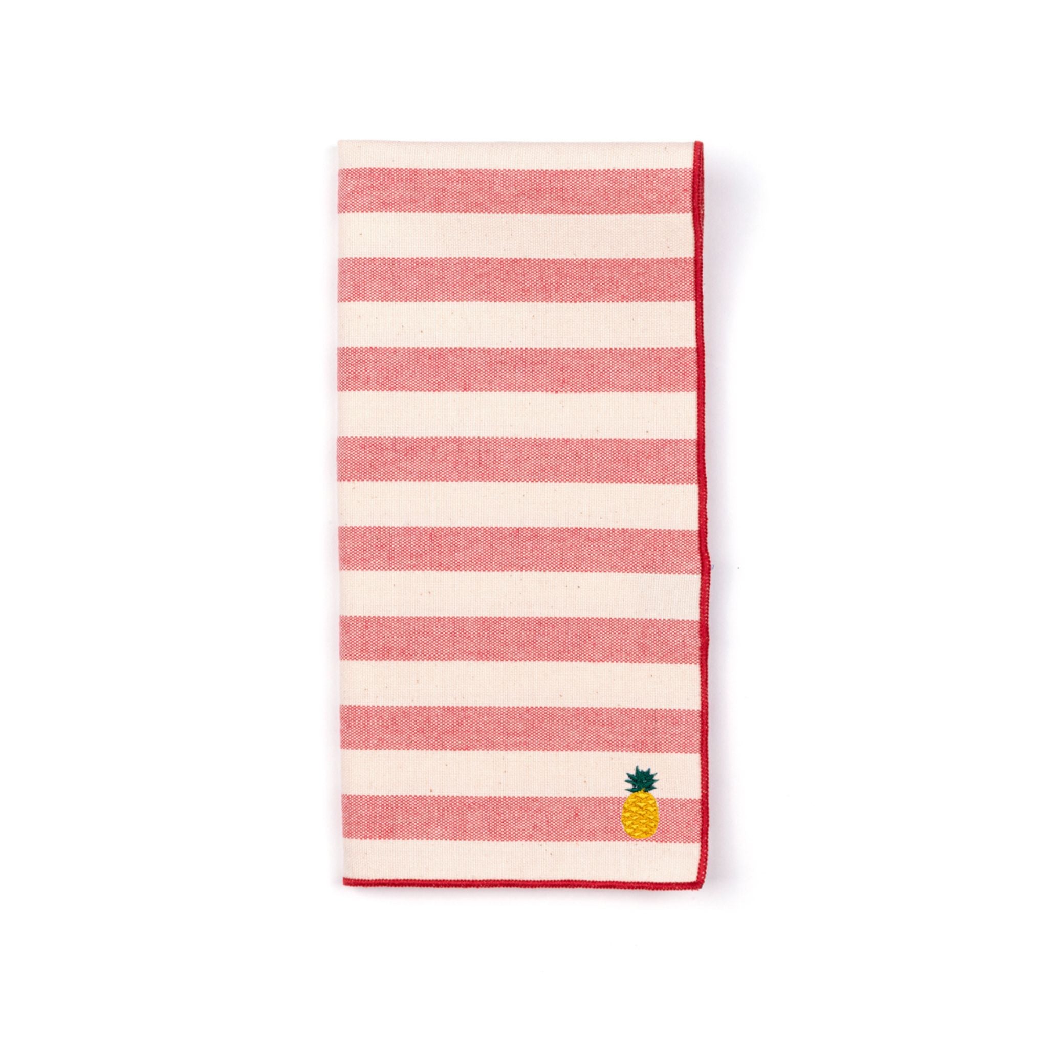 Servilletas Barra con bordados de fruta