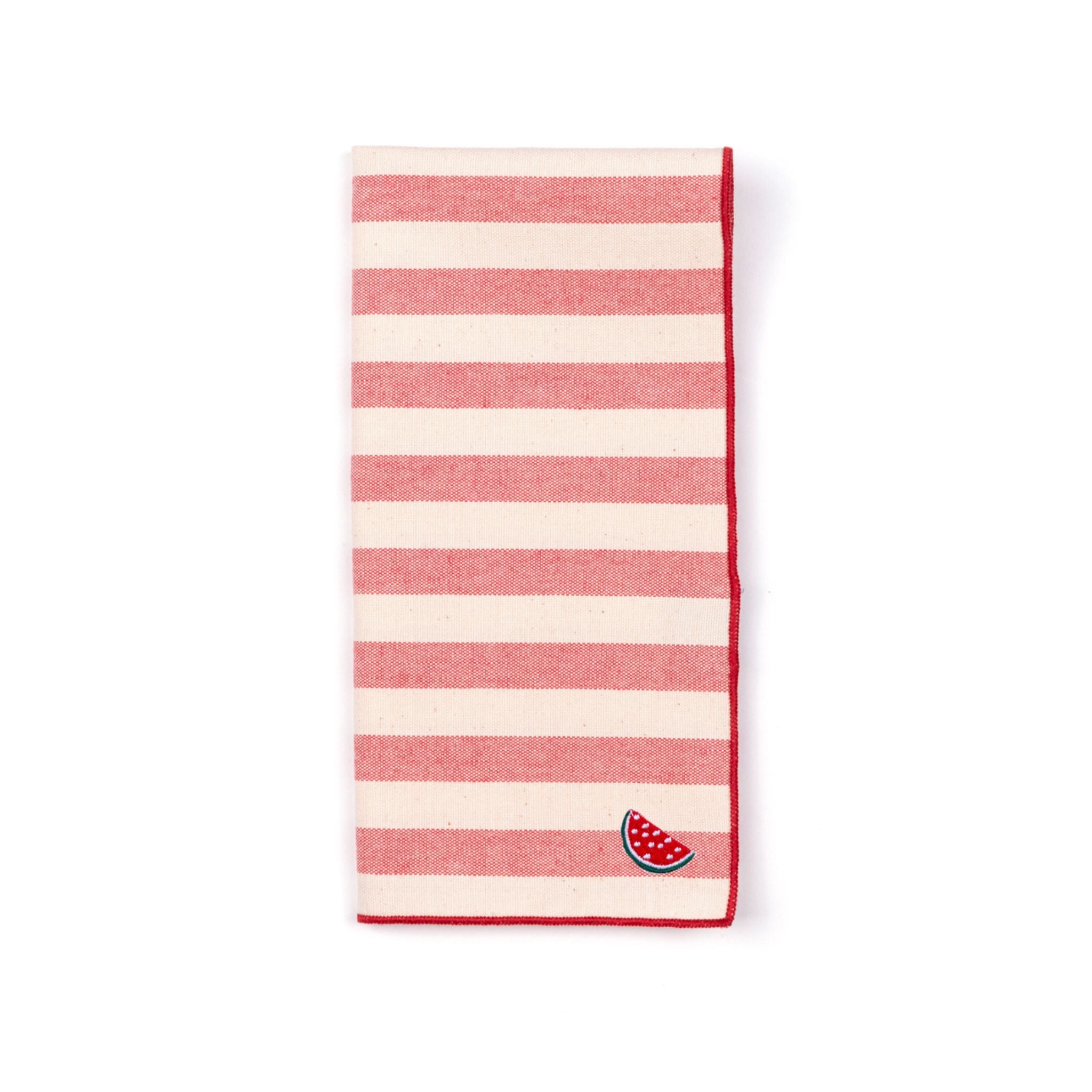 Servilletas Barra con bordados de fruta