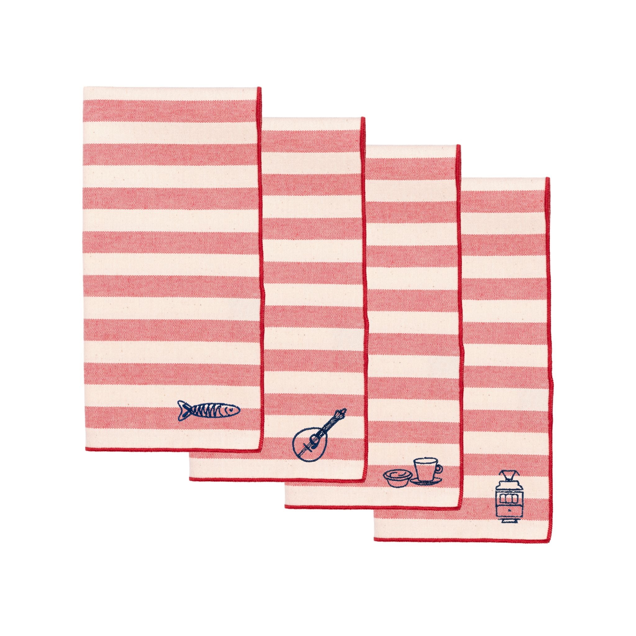 Barra napkins with portugal embroidery - Torres Novas