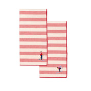 Barra napkin with retro sportsmen - Torres Novas