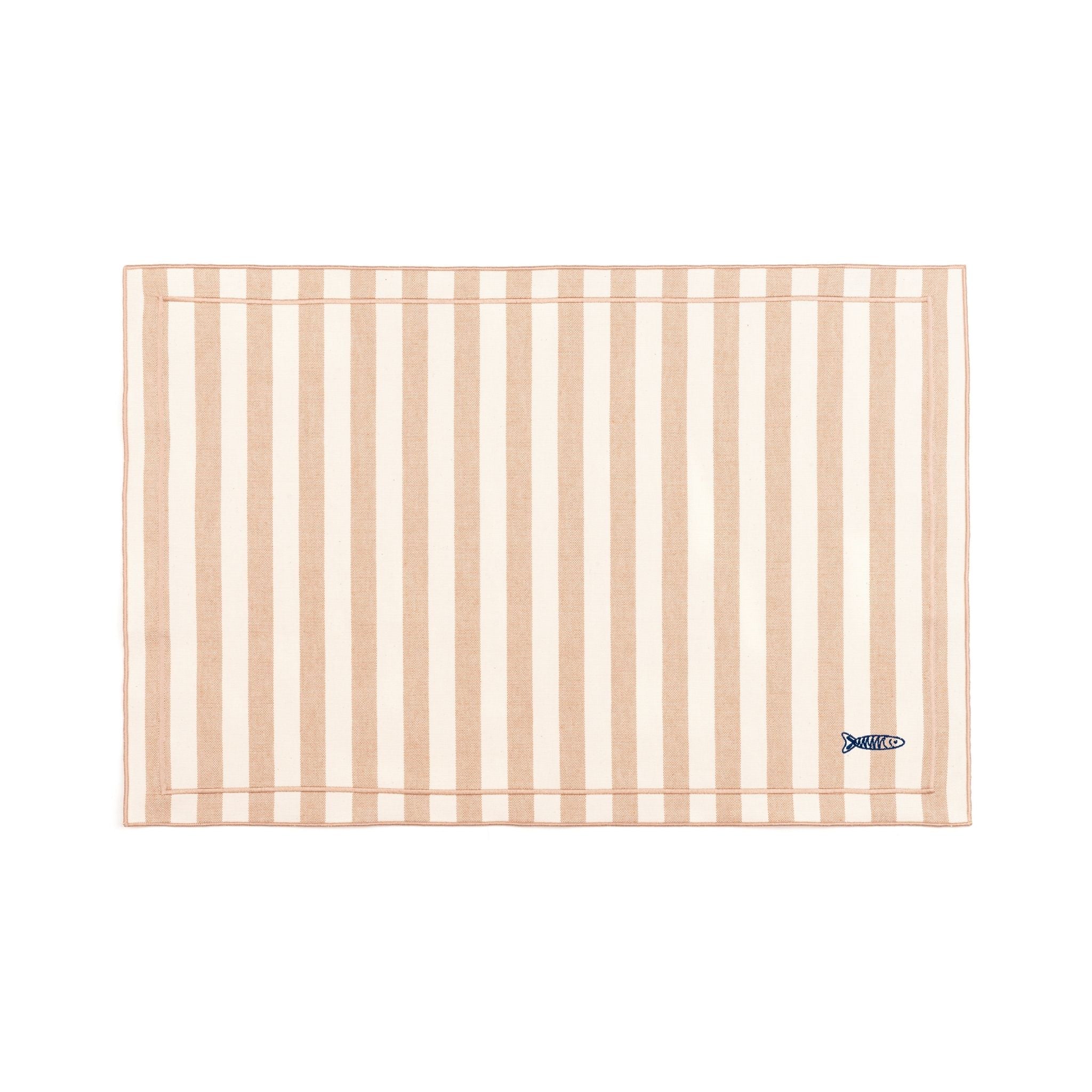 Barra cotton table linen with embroidered Portugal-inspired motifs - Torres Novas
