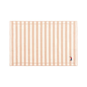 Barra cotton table linen with embroidered retro sports motifs - Torres Novas