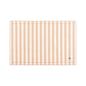 Barra cotton table linen with embroidered retro sports motifs - Torres Novas