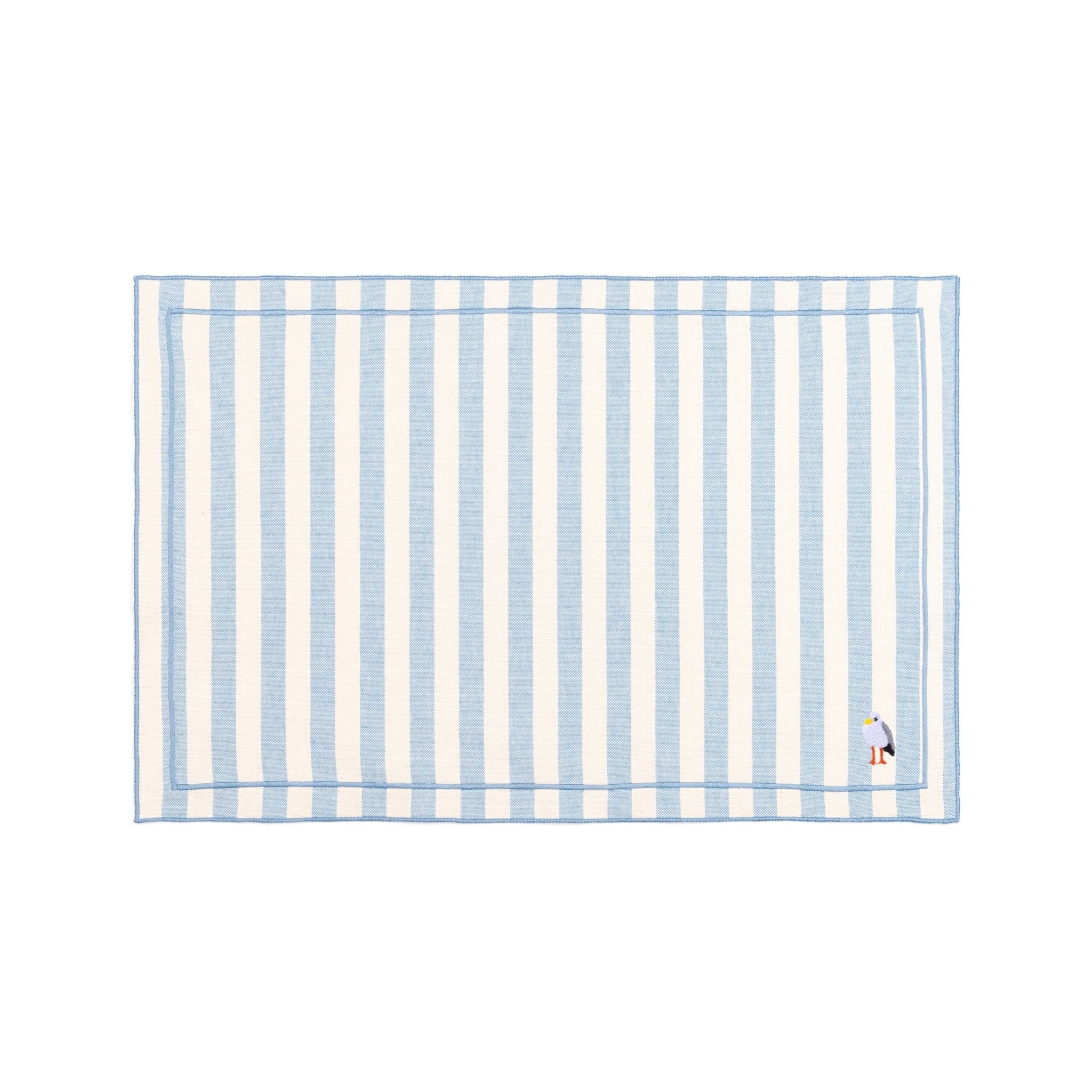 Barra cotton table linen with embroidered summer motifs - Torres Novas