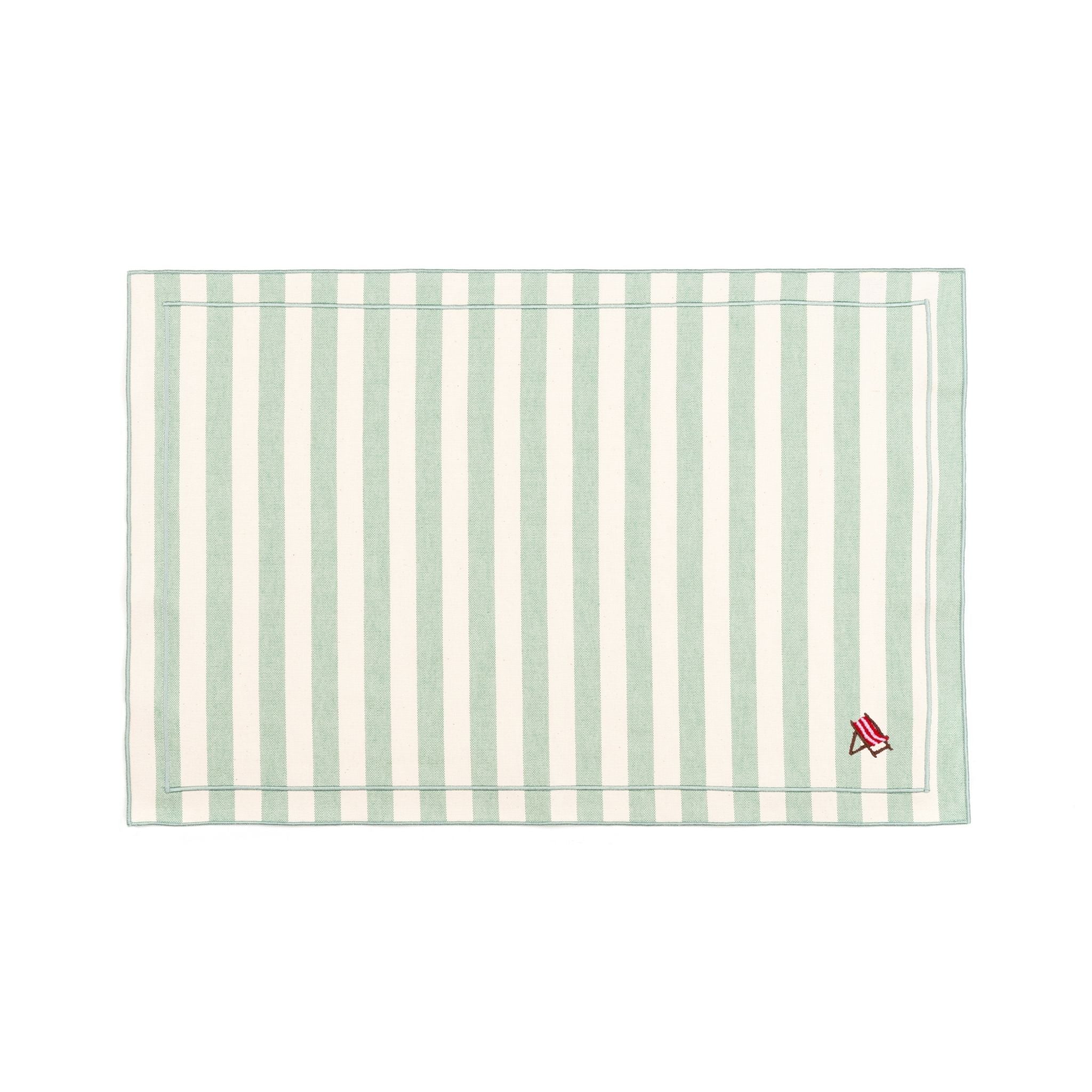 Barra cotton table linen with embroidered summer motifs - Torres Novas