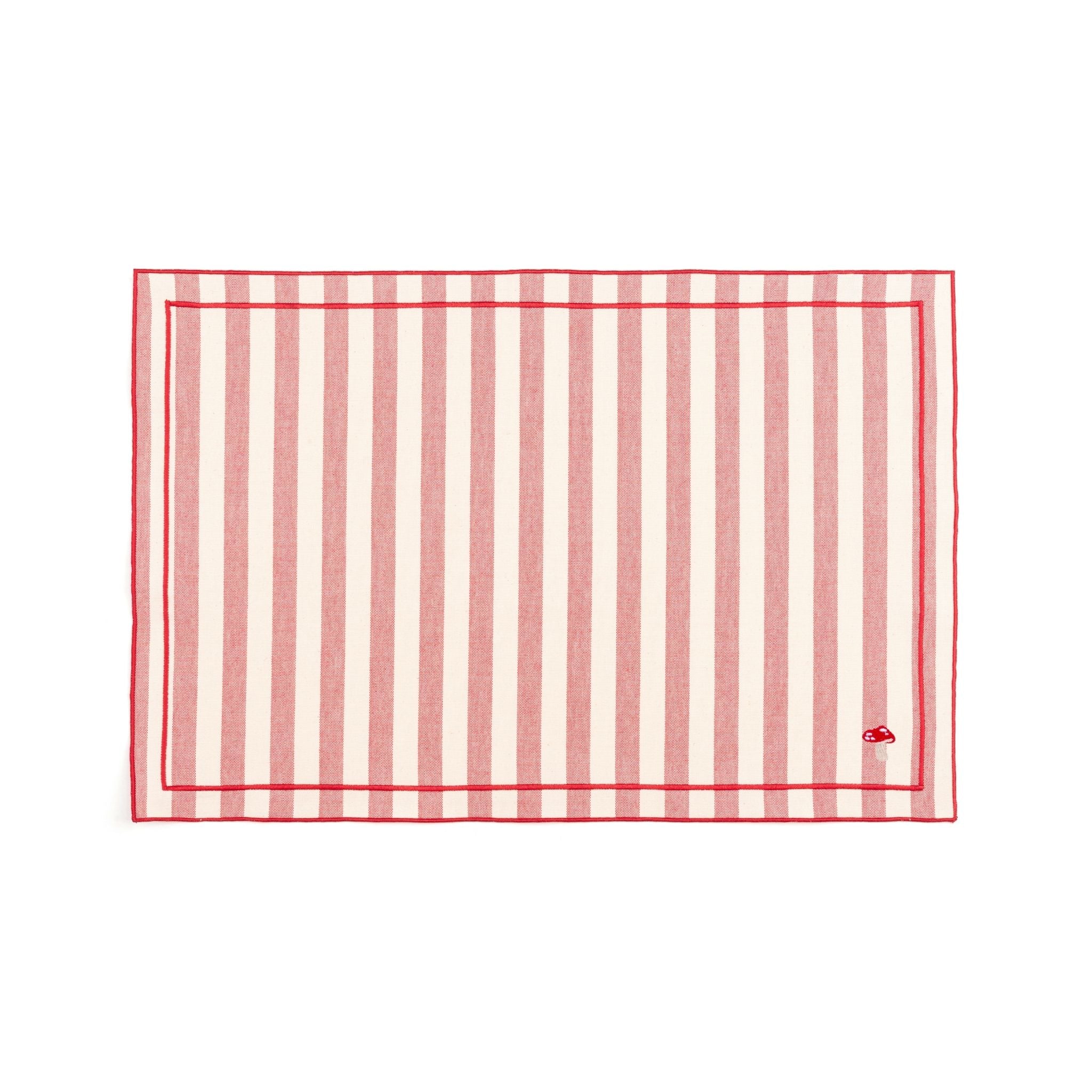 Barra cotton table linen with embroidered autumn motifs - Torres Novas