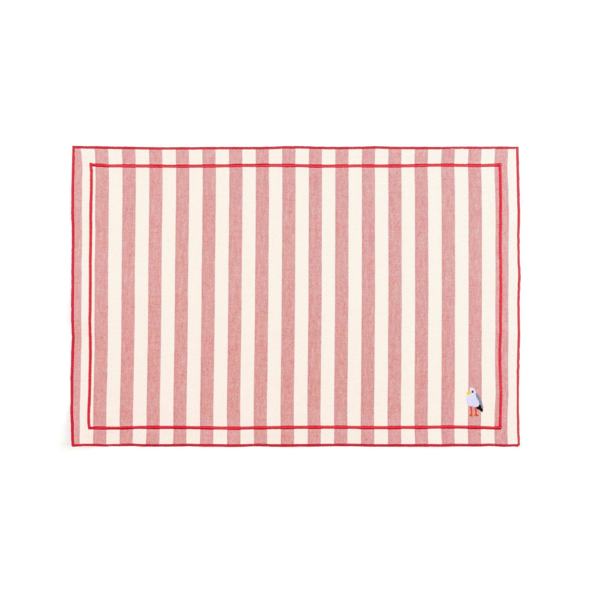 Barra cotton table linen with embroidered summer motifs - Torres Novas