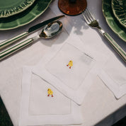 Mafra napkin and placemat with easter embroidery
