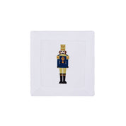 Mafra algodón con bordado de cascanueces