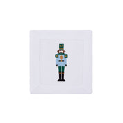 Mafra algodón con bordado de cascanueces