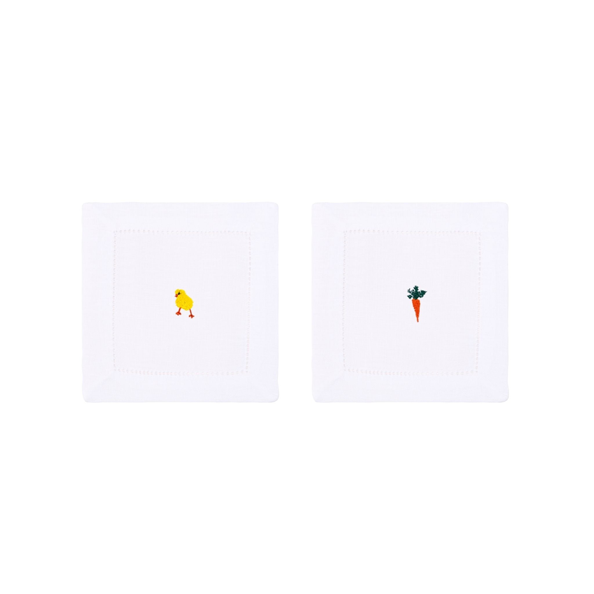 Mafra linen napkin and placemat with easter embroidery - Torres Novas