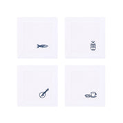 Mafra cotton napkins with portugal embroidery - Torres Novas