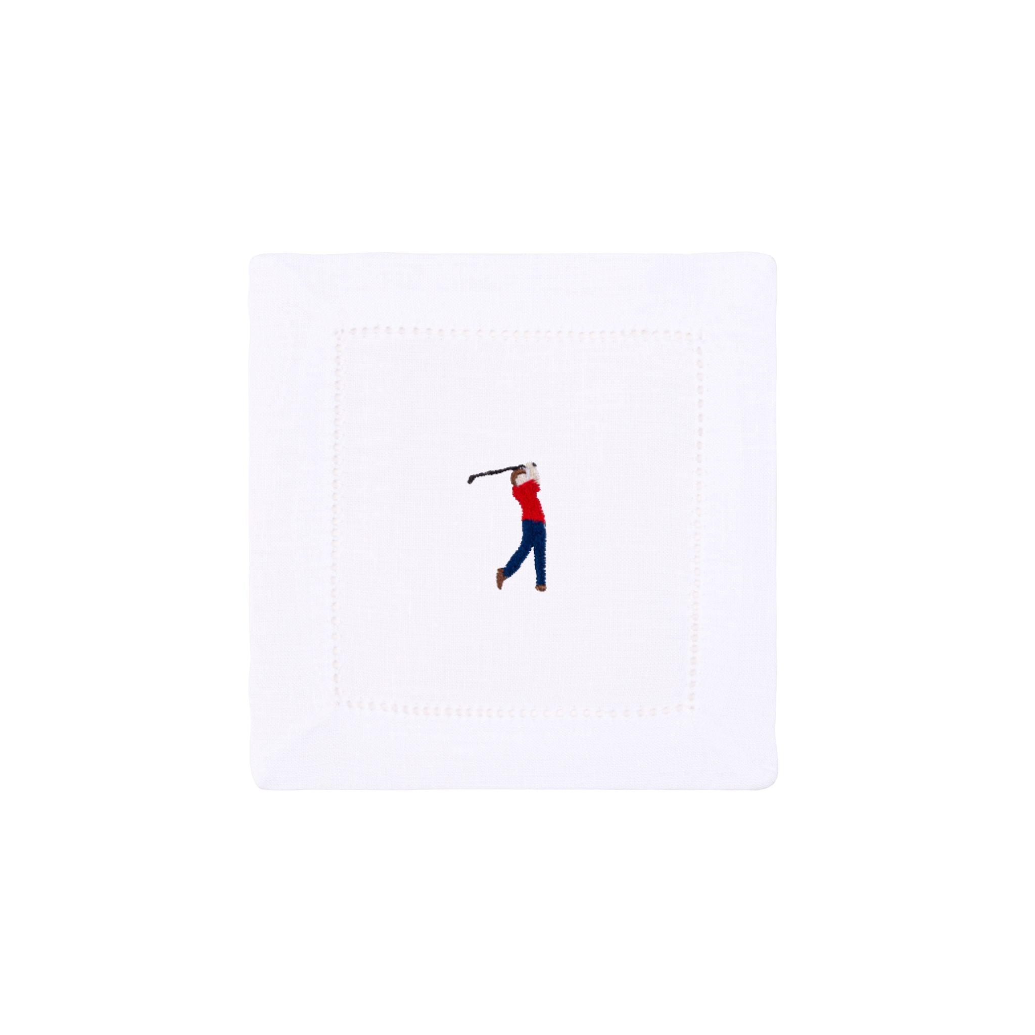 Guardanapo Mafra algodão com desportistas retro