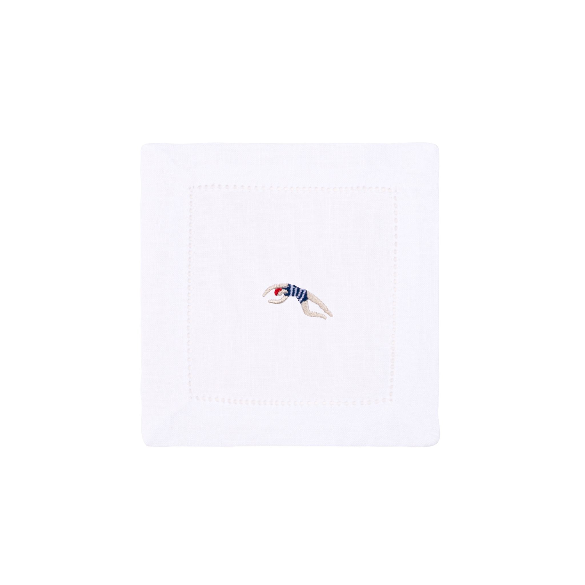 Guardanapo Mafra algodão com desportistas retro