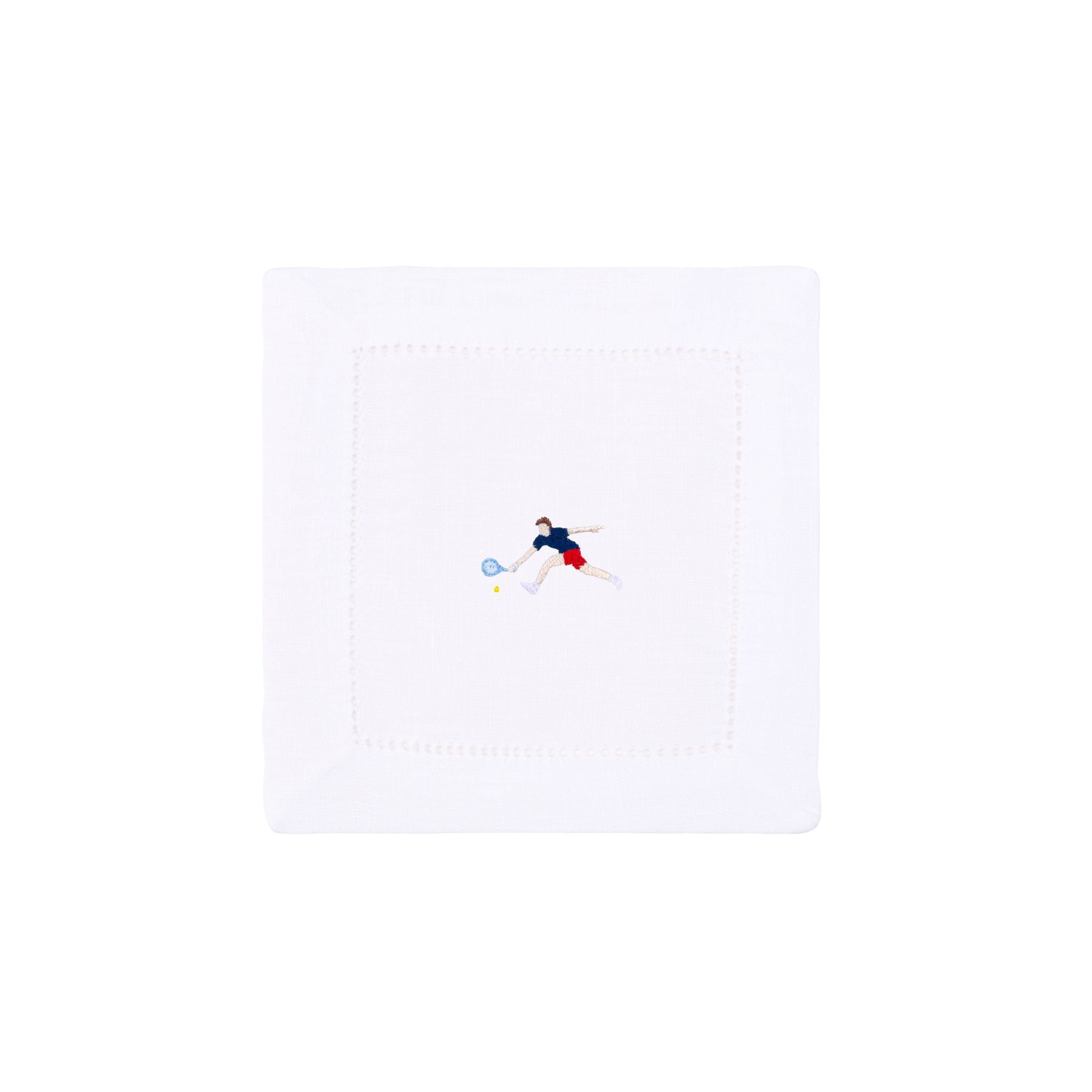 Guardanapo Mafra algodão com desportistas retro