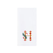 Mafra napkins embroidered with gold Christmas letters (Pack of 2) - Torres Novas