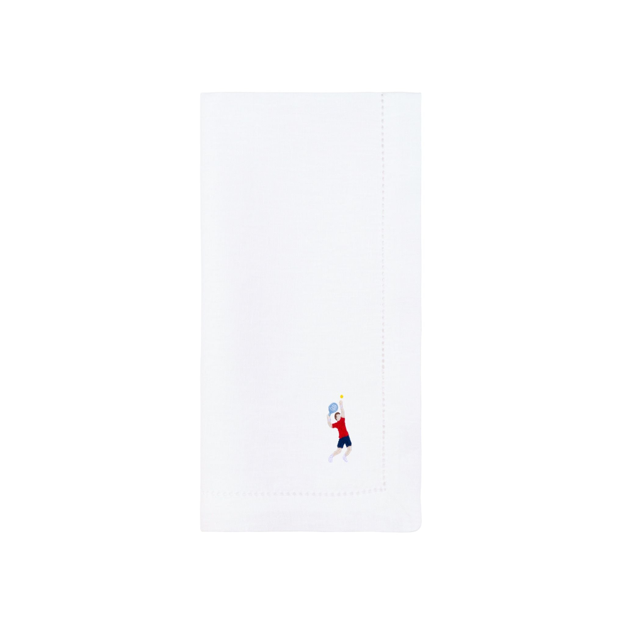 Guardanapo Mafra algodão com desportistas retro