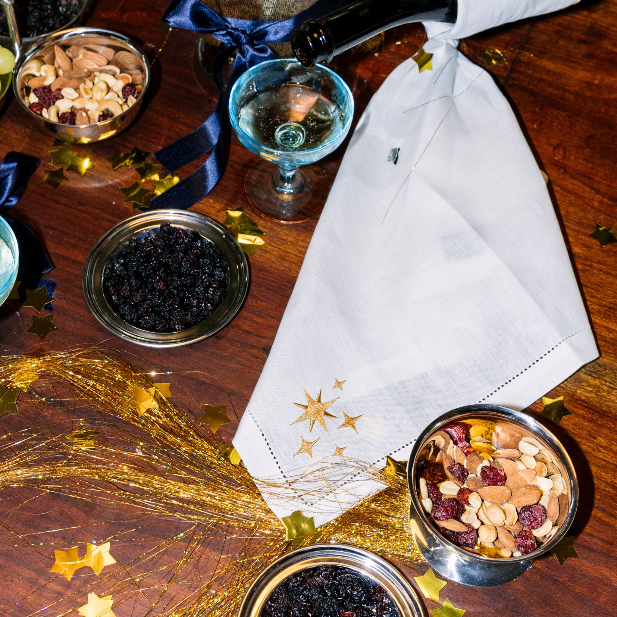 Mafra cotton with Christmas embroidery