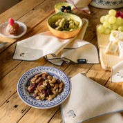 Ecru Nazaré napkins with farm embroidery - Torres Novas