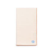 Servilletas Nazaré color crudo con pequeños bordados navideños