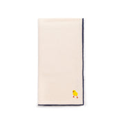 Ecru Nazaré napkins with easter embroidery