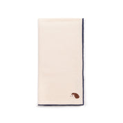 Servilletas Nazaré en crudo con bordado otoñal