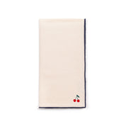 Servilletas Nazaré en en color crudo con bordado de frutas