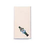 Servilletas Nazaré color crudo con bordado de cascanueces