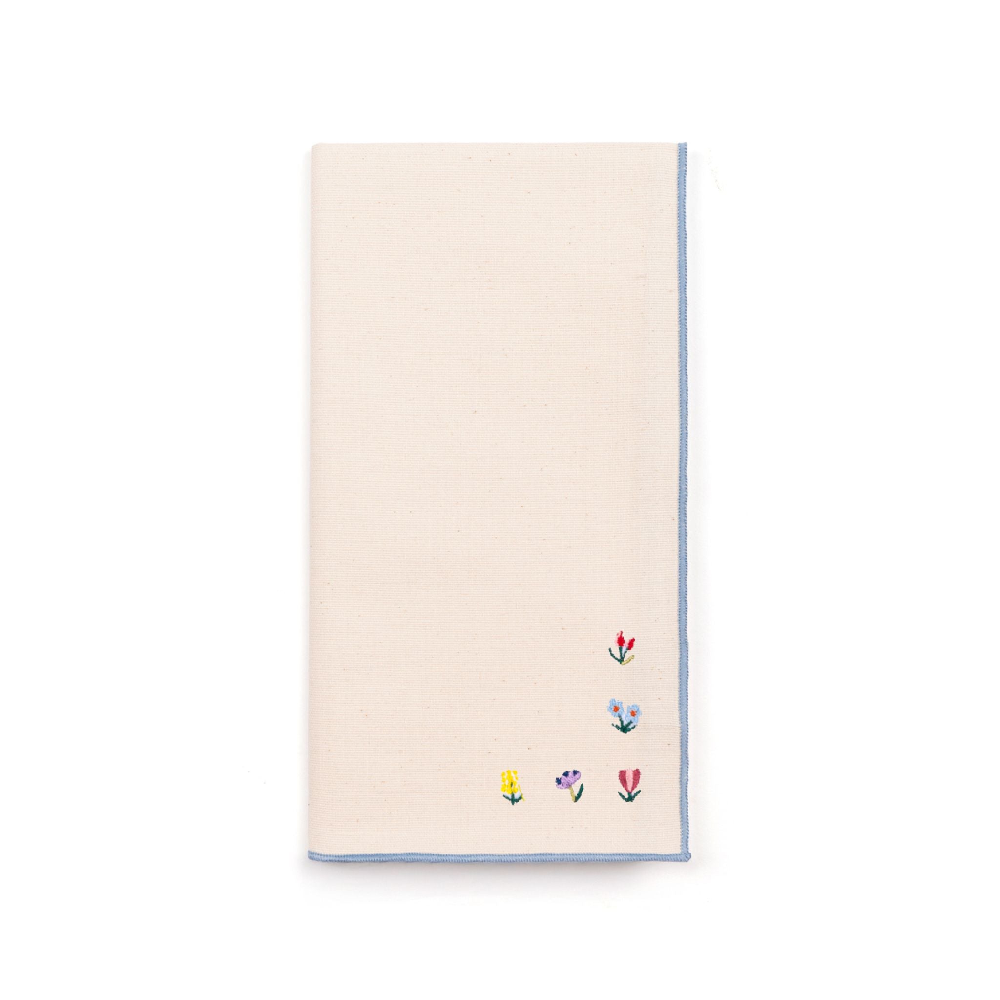 Servilletas Nazaré con bordado de flores