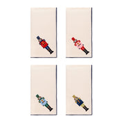 Ecru Nazaré napkins with nutcracker embroidery - Torres Novas