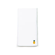 Servilletas Nazaré en blanco con bordado de frutas