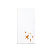 White Nazaré napkins with stars embroidery