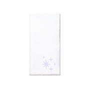 White Nazaré napkins with stars embroidery