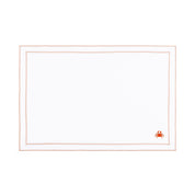 Nazaré white cotton table linen with embroidered summer motifs - Torres Novas