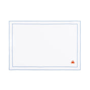 Nazaré white cotton table linen with embroidered summer motifs - Torres Novas