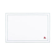 Nazaré white cotton table linen with embroidered summer motifs - Torres Novas