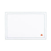 Nazaré white cotton table linen with embroidered summer motifs - Torres Novas
