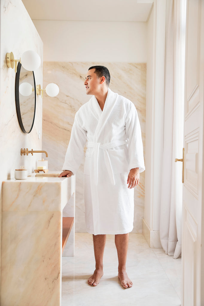 White bathrobe - Torres Novas