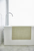 Khaki green bath mat - Torres Novas